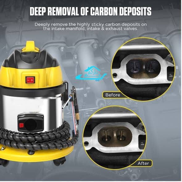 جهاز تنظيف الولفات بقشور الجوز