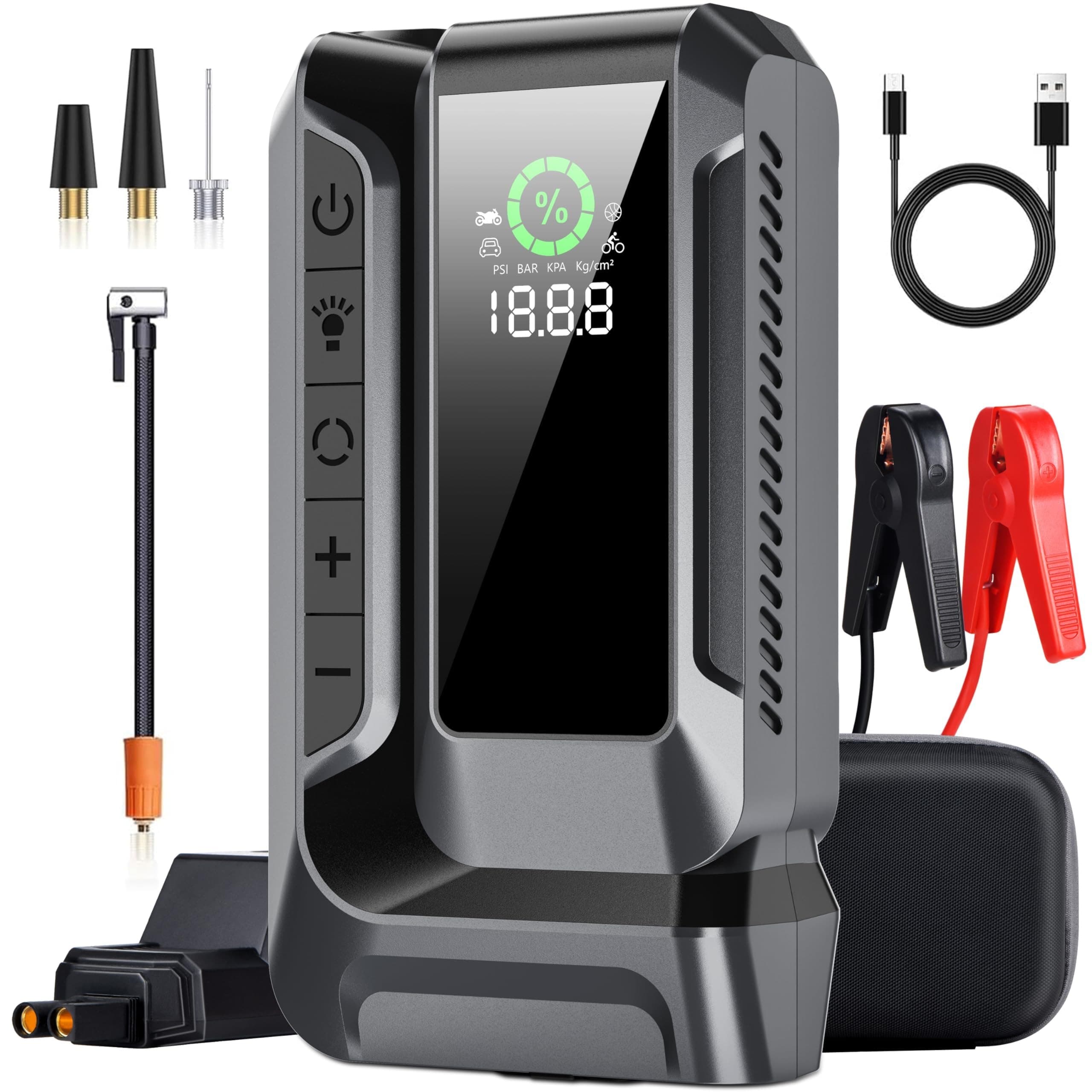 مصدر طاقة بدء تشغيل السيارة