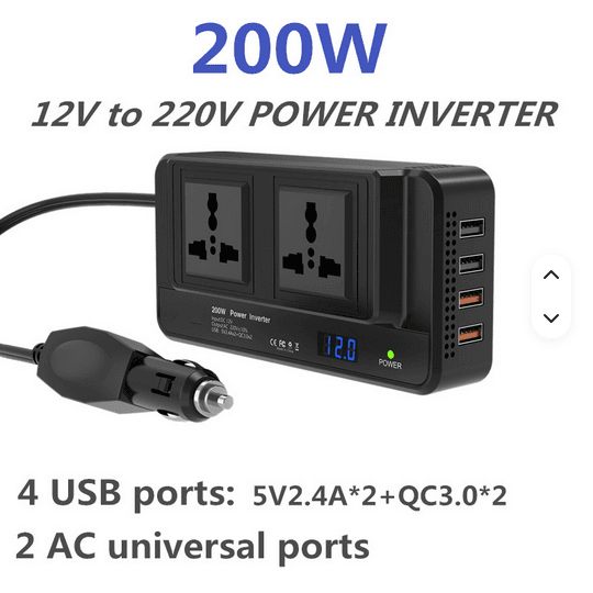 محولة من 12V الى 220V